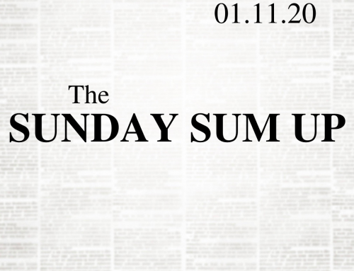 The Sunday Sum-up 01-11-20